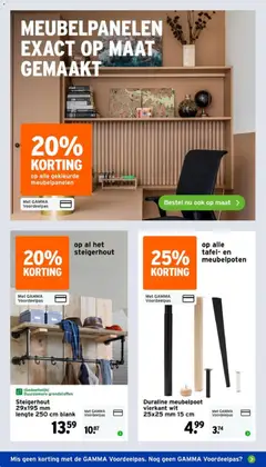 GAMMA folder - Voorbeeld van een folder van GAMMA, geldig van 20-07-2026 | Pagina: 48 | Producten: Tafel