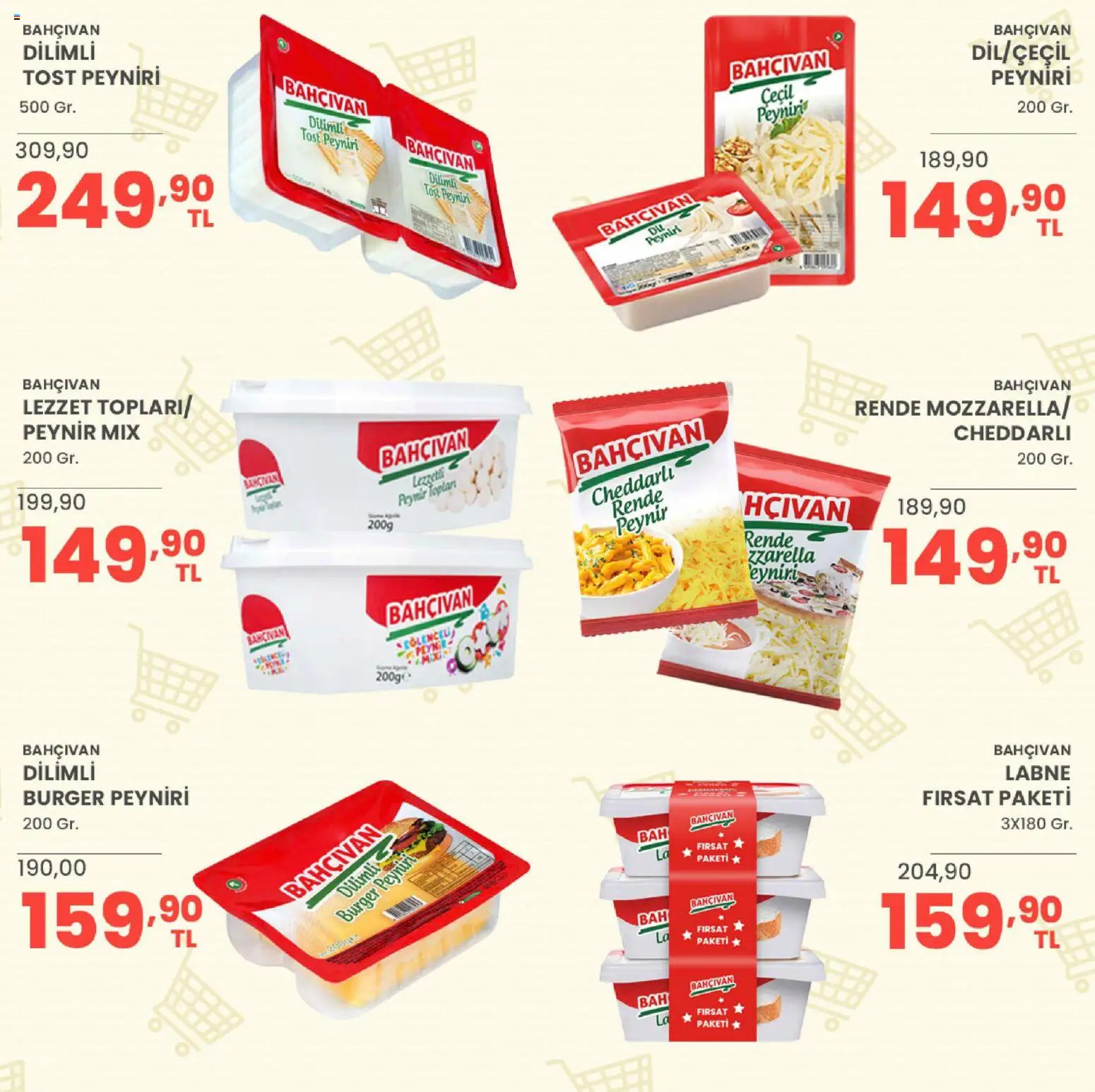 Sarıyer Katalog - 07 Ağustos 2026 tarihinden itibaren geçerlidir | Sayfa: 11 | Ürünler: Peynir, Rende
