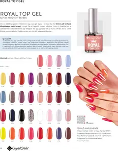 Crystal Nails 2026/27 Nagykatalógus - amely érvényes a következő dátumtól: 09.03.2026 | Oldal: 36 | Termékek: Videó, Virag