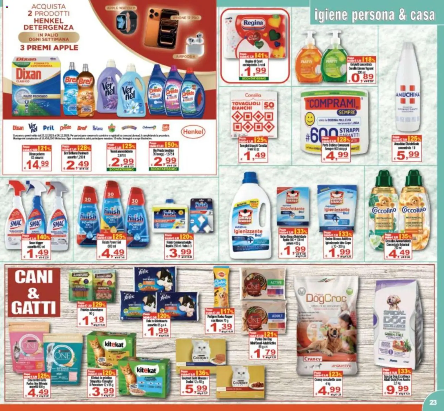 Volantino CTS del 21/08/2026 | Pagina: 23 | Prodotti: Iphone, Porta, Apple Watch, Airpods