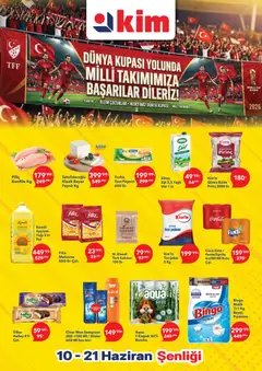 10.06.2026 tarihinden itibaren geçerli olan Kim Market kataloğu önizlemesi