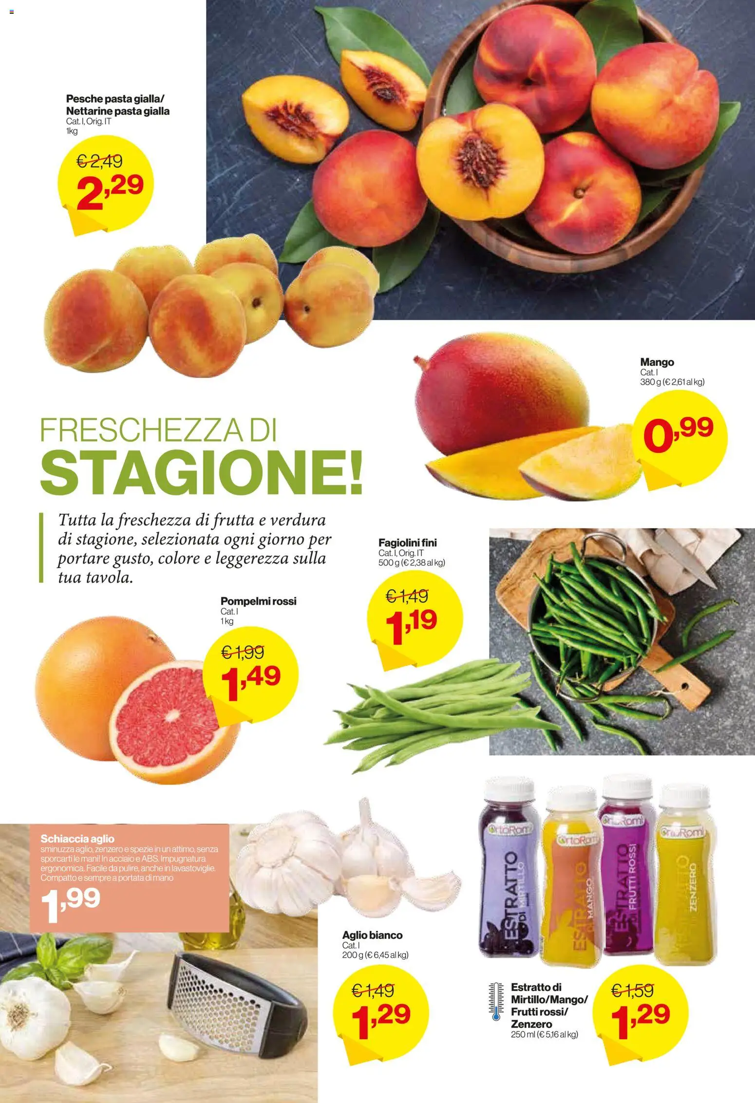 Volantino IN's del 01/07/2026 | Pagina: 8 | Prodotti: Spezie, Frutta, Mango, Pasta