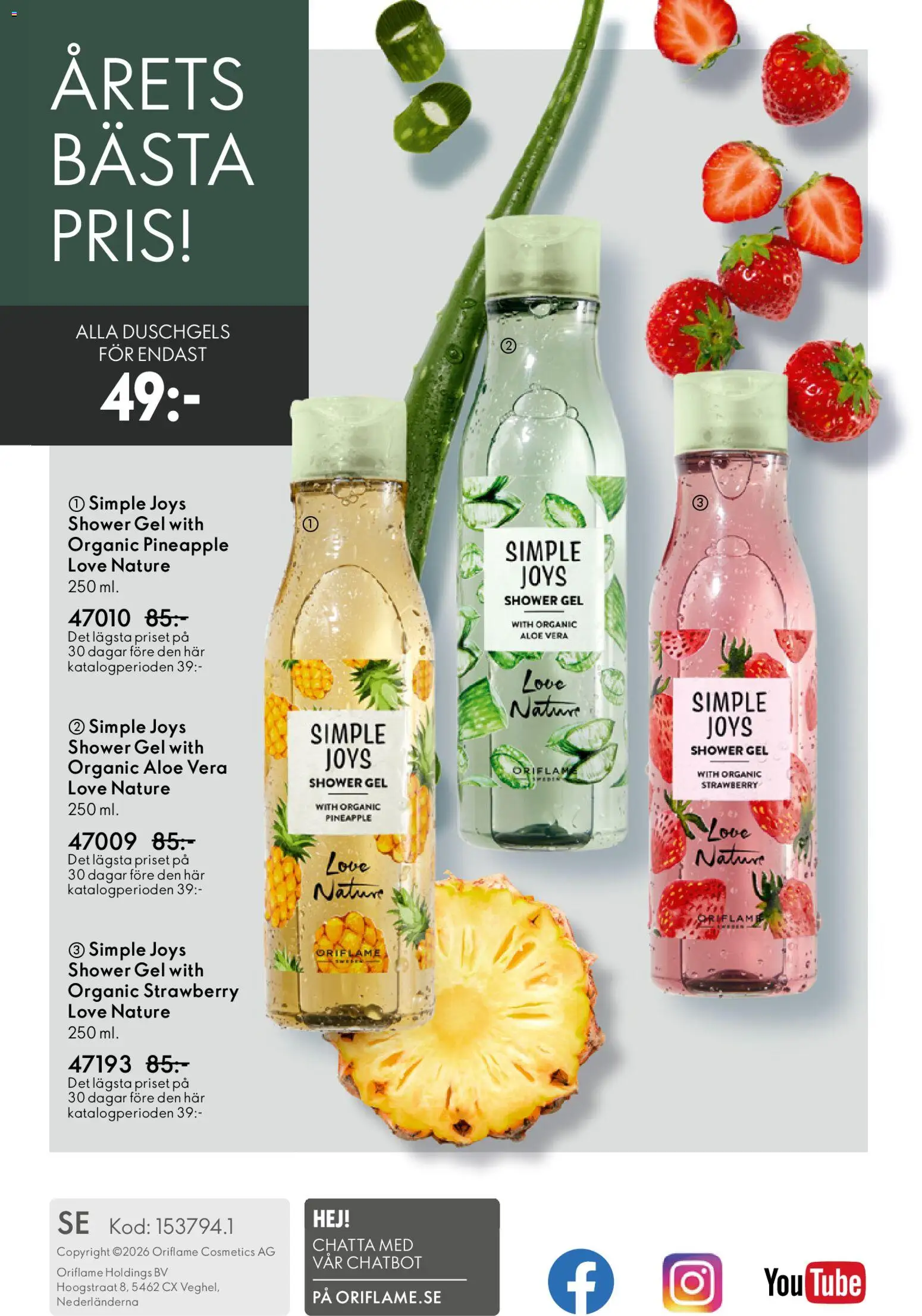 Oriflame reklamblad aktuell från 22.04.2026 | Sida: 148