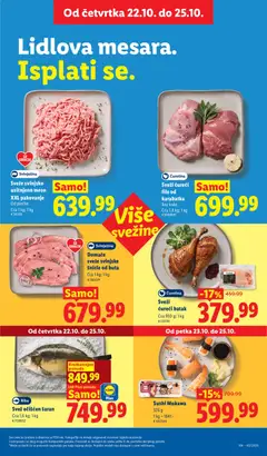 Sveži ćureći batak, Sveži ćureći batak - pregled Lidl kataloga - važi od 22.10.2026 | Strana: 21