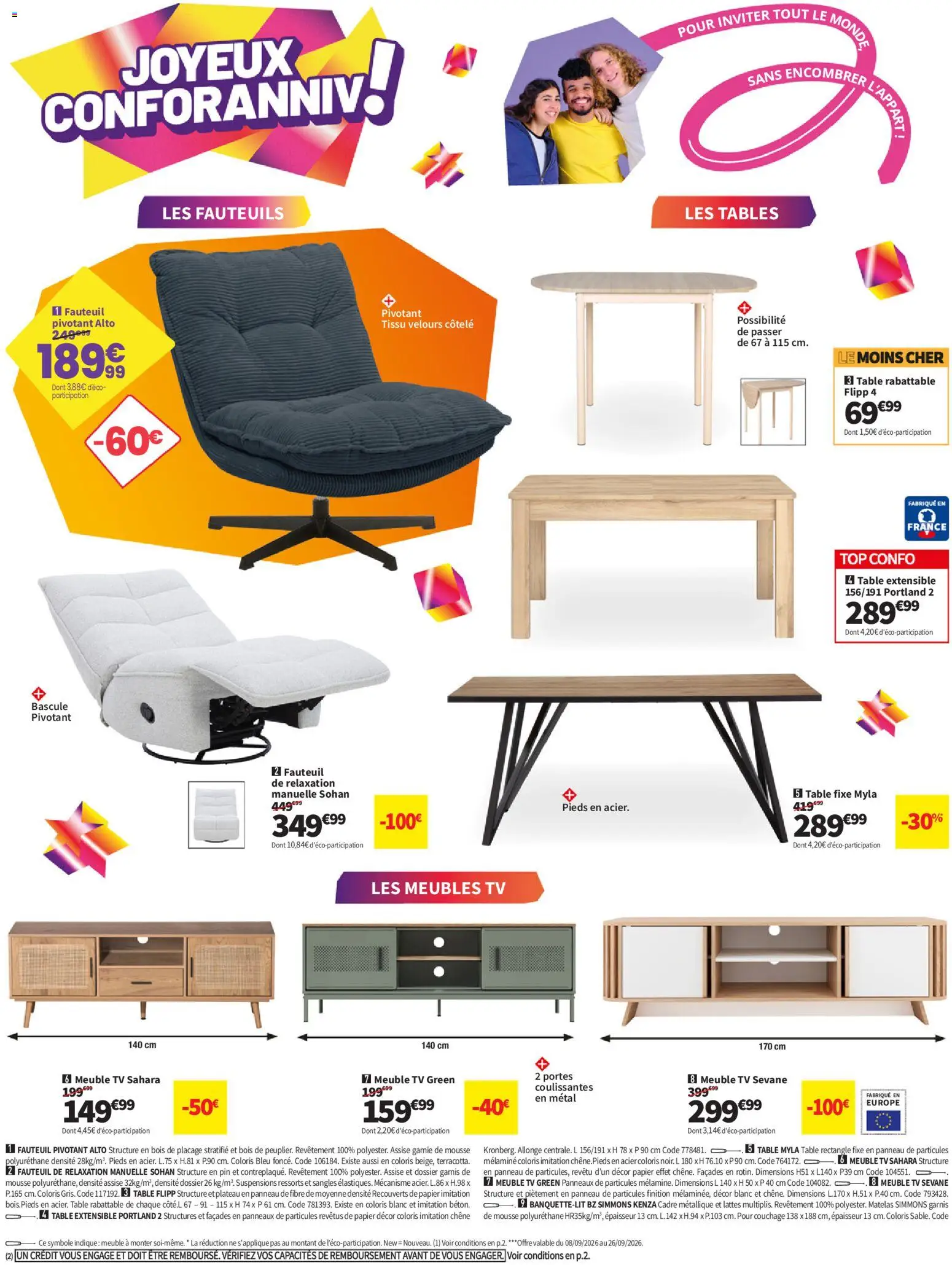 {H1} | Page: 4 | Produits: Meuble, Meuble TV, Fauteuil, Portes