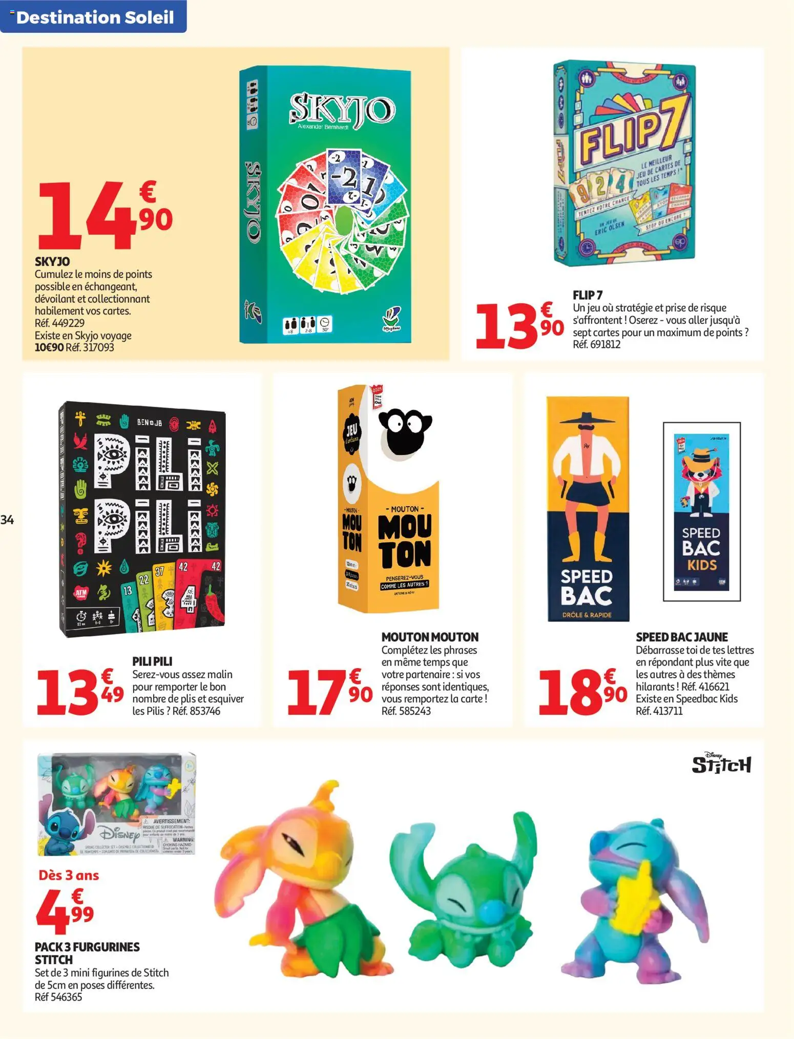 {H1} | Page: 34 | Produits: Prise, Skyjo, Figurines