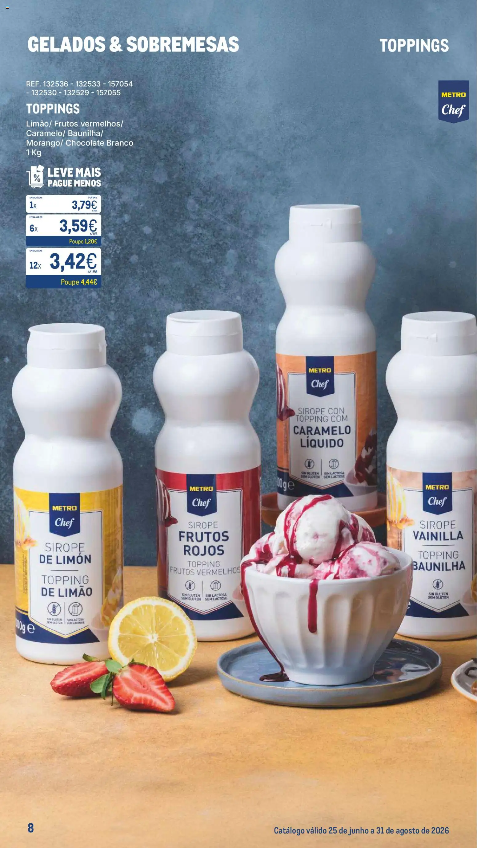 Makro Especial Gelados  Sobremesas │ válido de 25/06/2026 | Página: 8