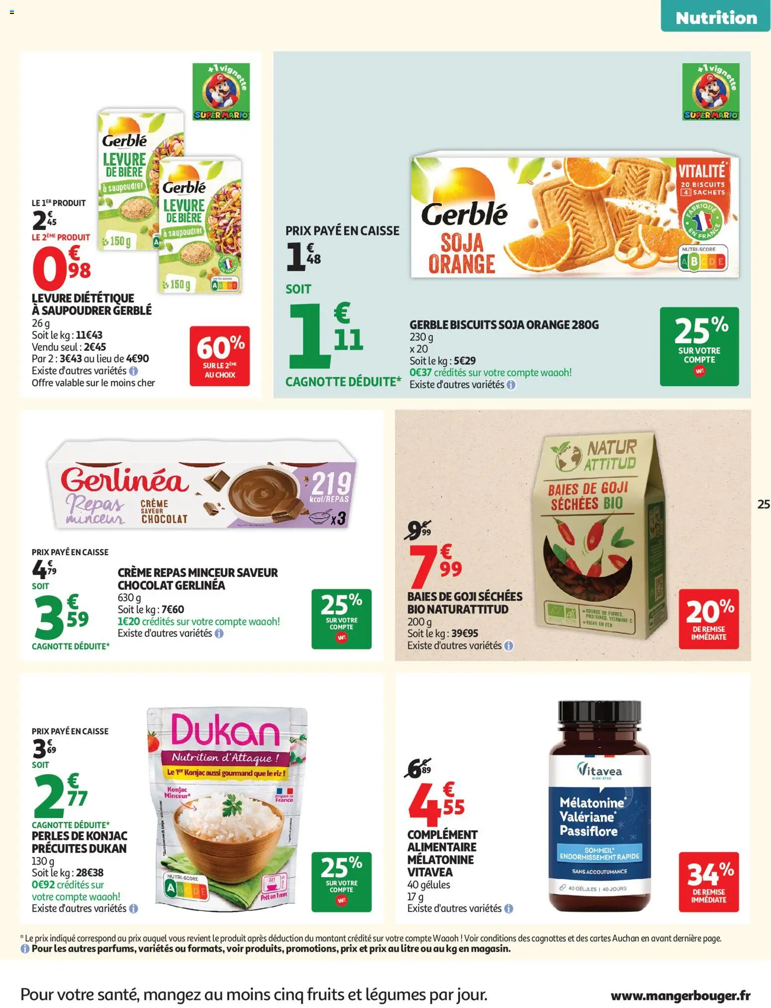 {H1} | Pagina: 25 | Producten: Vitamine C, Crème