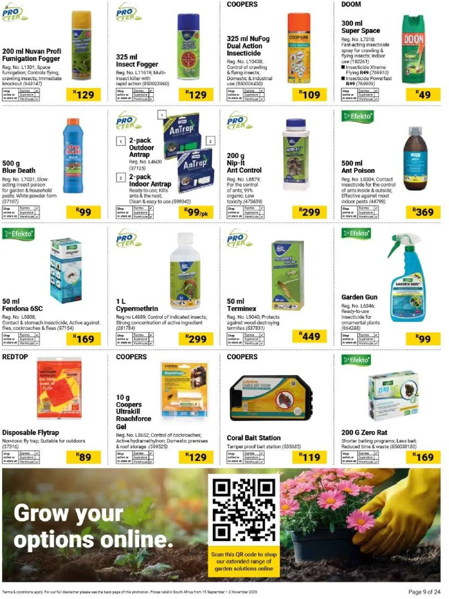 New Builders catalogue – valid from 15/09/2026 | Page: 9 | Products: Powder