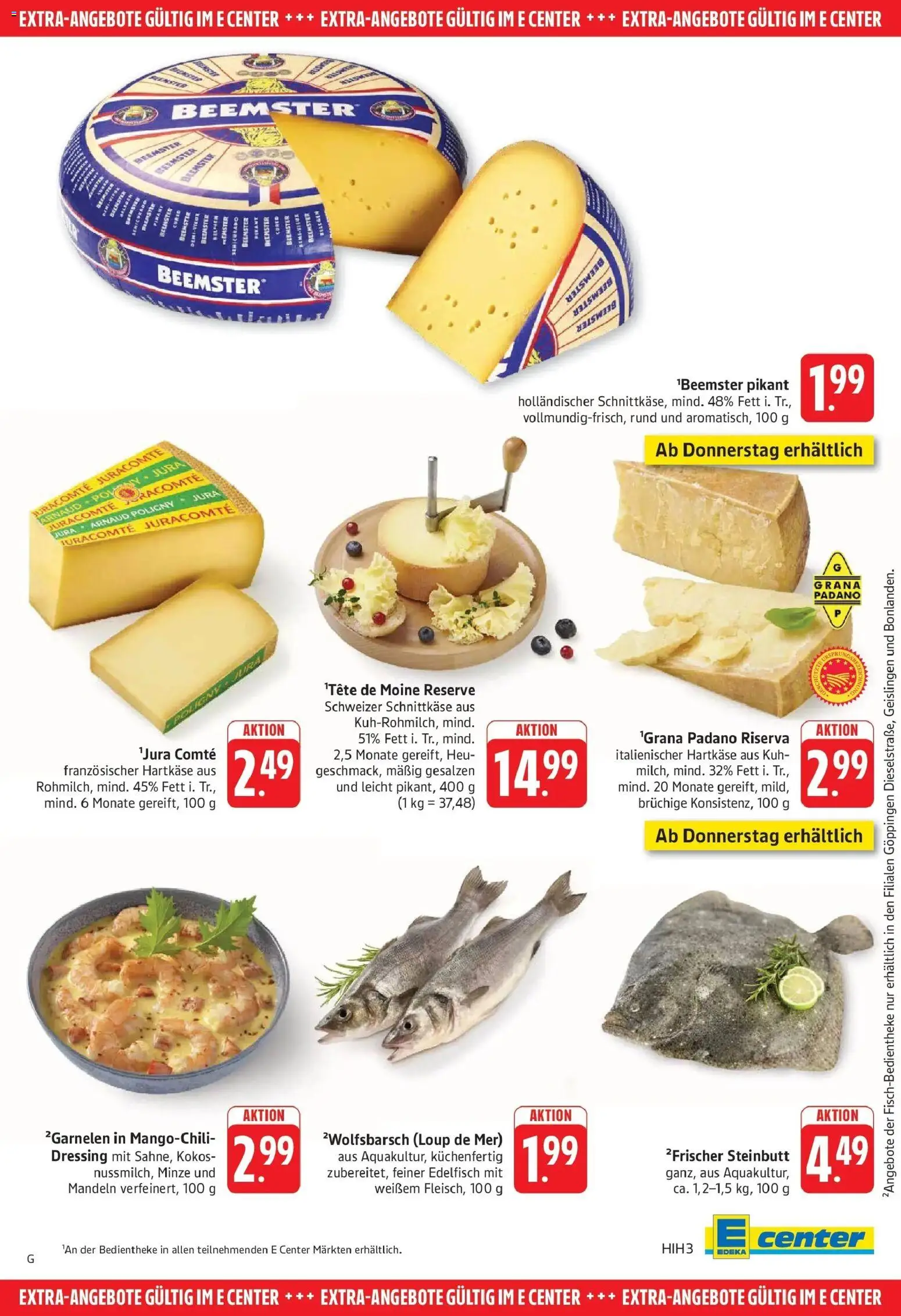 Edeka Prospekt Göppingen (ab 05.10.2026) » Angebote Online | Seite: 25 | Produkte: Jura, Grana Padano, Dressing, Mandeln