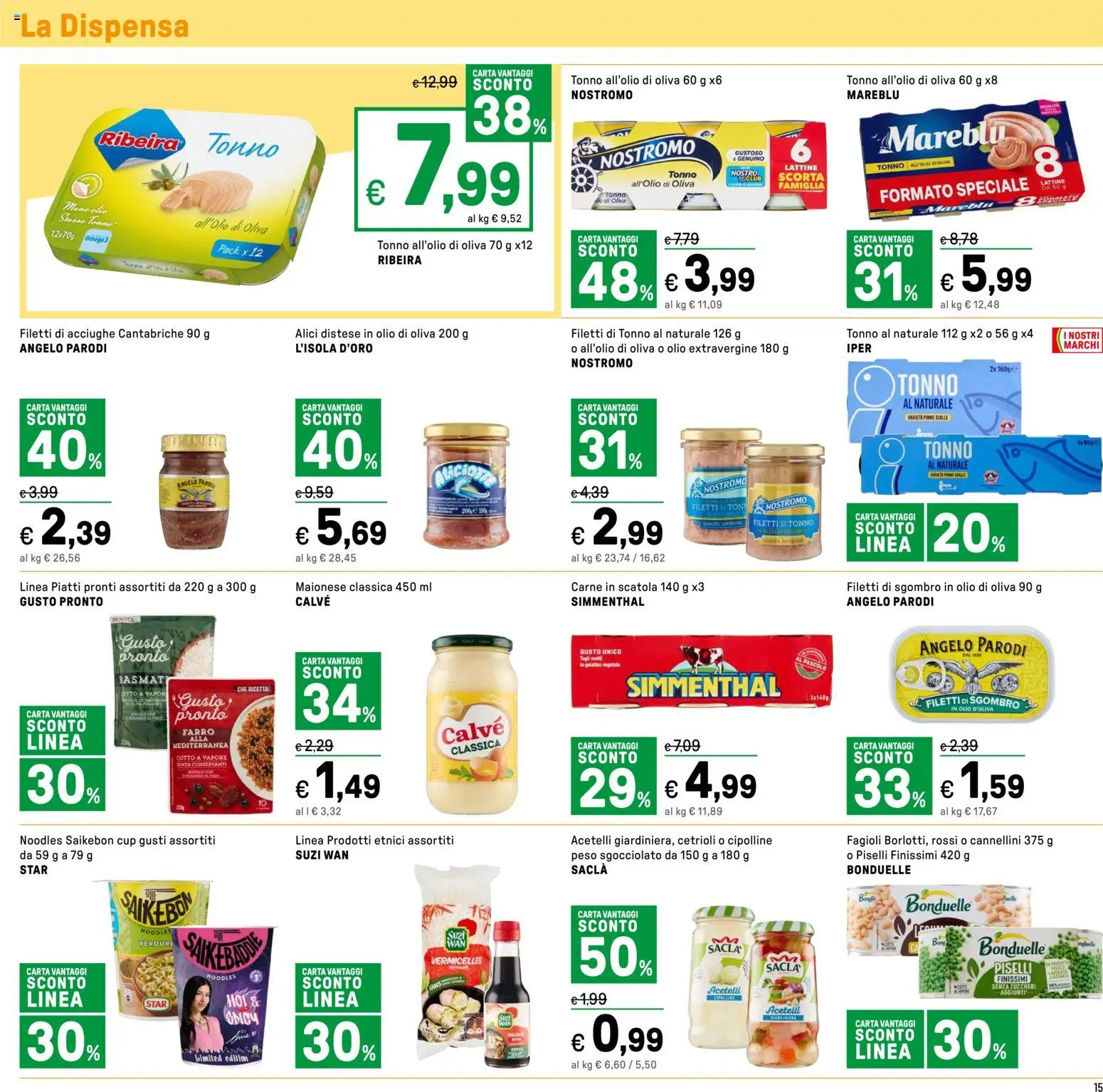Volantino Iper del 22.05.2026 | Pagina: 15 | Prodotti: Maionese, Olio, Farro, Olio di Oliva