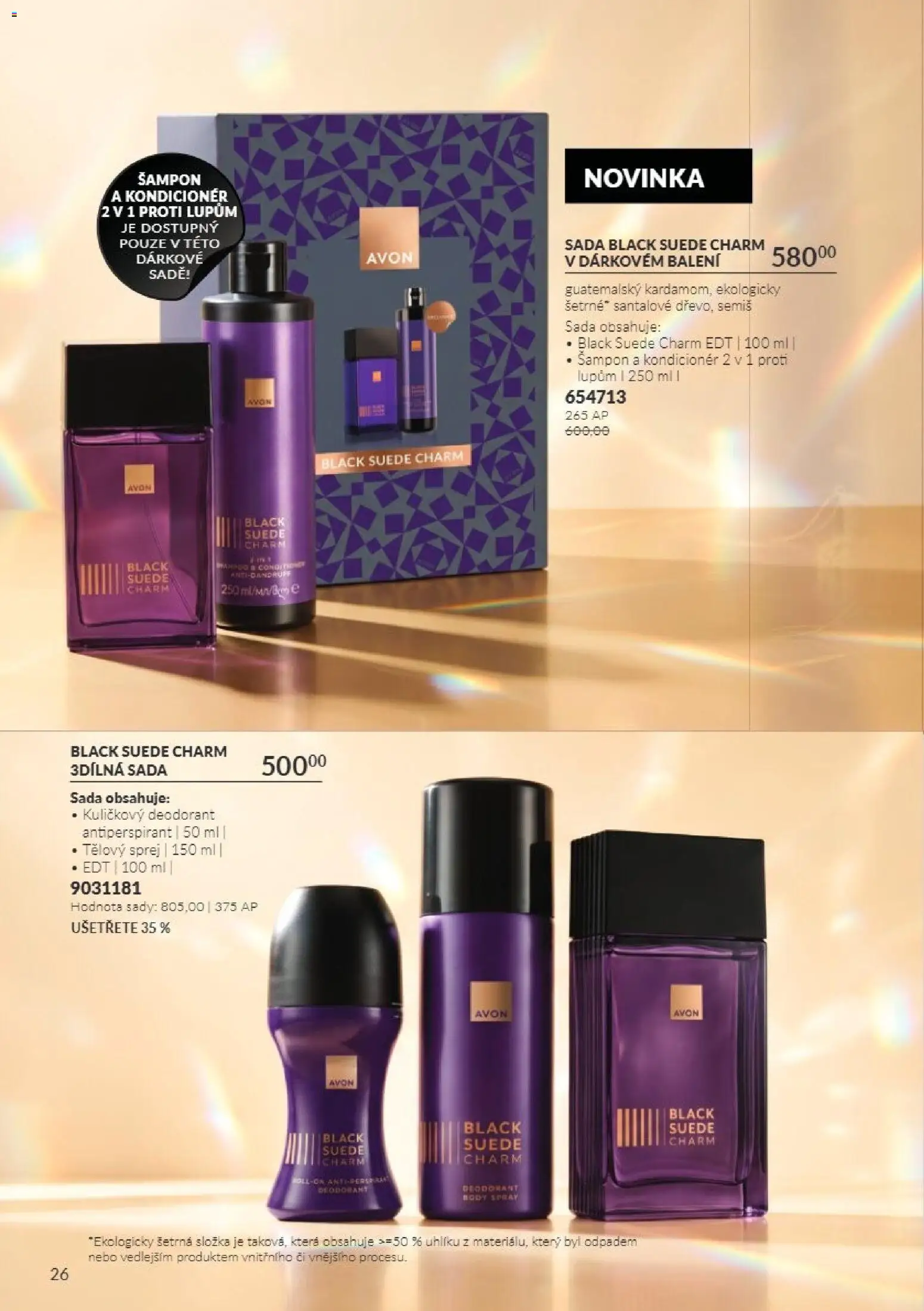 Avon Katalog 11/2026 od 01.11.2026 | Strana: 26 | Produkty: Antiperspirant, Body, Šampon, Kondicionér
