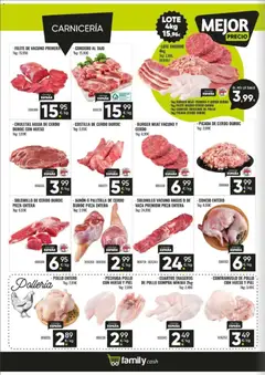 Vista previa Family Cash folleto válido desde el 10/08/2026 | Página: 2 | Productos: Solomillo de cerdo, Jamón, Costilla de cerdo, Pollo
