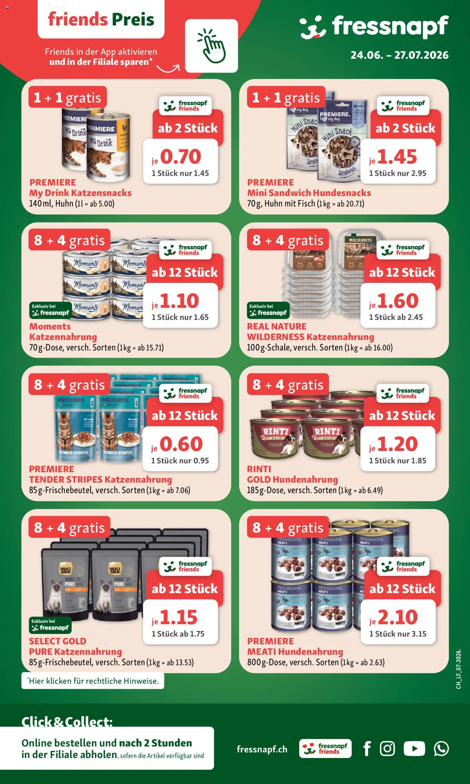 Fressnapf aktionen – gültig ab 24.06.2026 | Seite: 8 | Produkte: Fisch