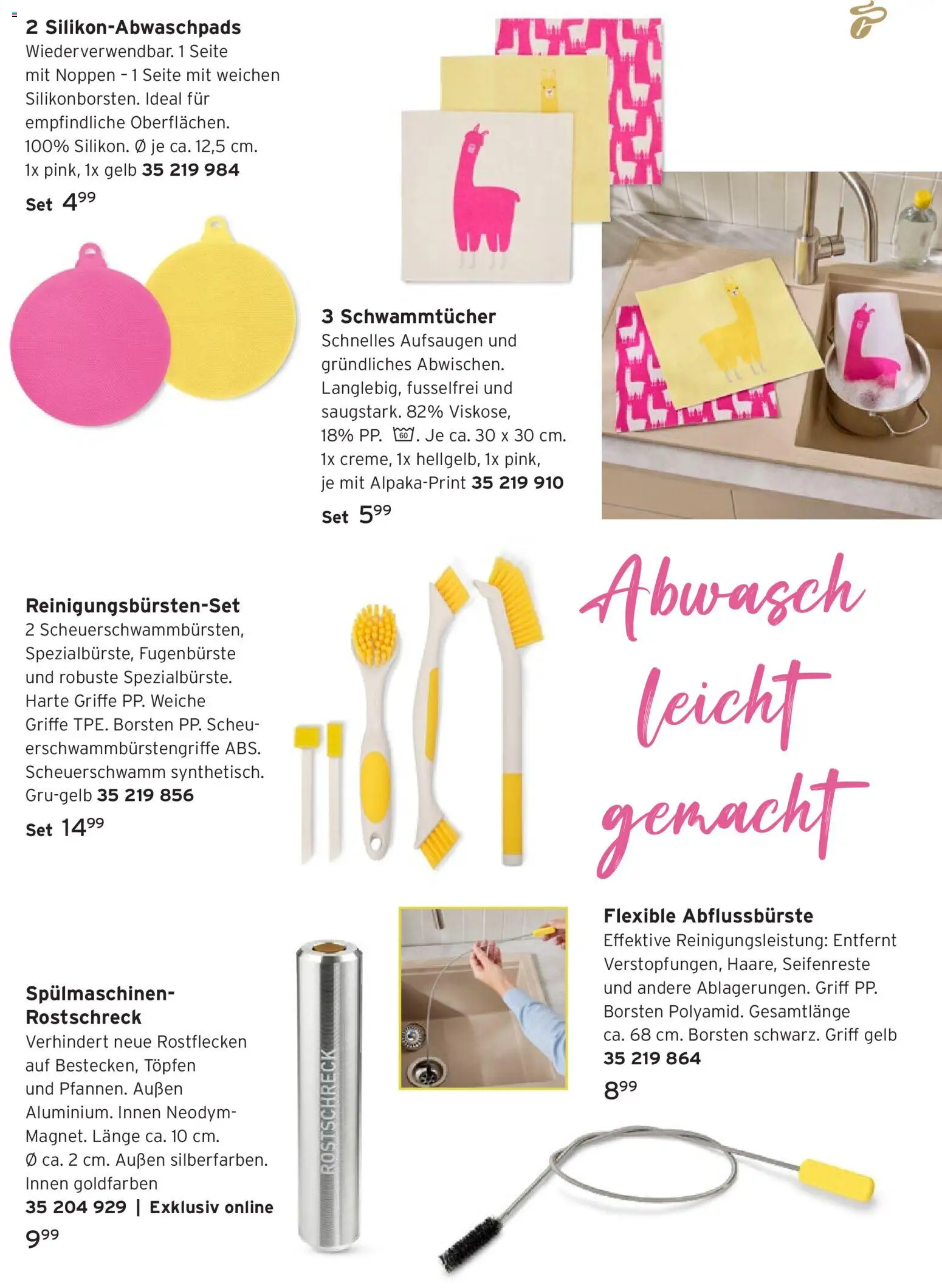 Prospekt Tchibo Alpaka cleaning collection – gültig ab 05.08.2026 | Seite: 9