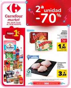 Vista previa Carrefour Market folleto válido desde el 28/07/2026 | Página: 1 | Productos: Quitamanchas, Arroz