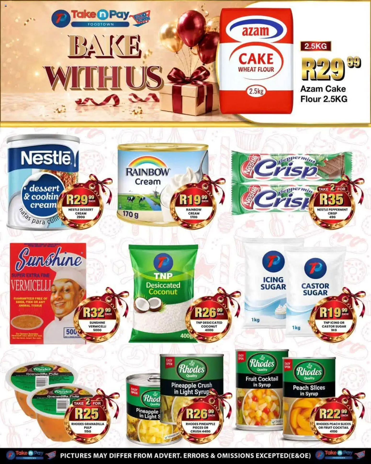New Take n Pay catalogue – valid from 24/08/2026 | Page: 11 | Products: Cake, Fish, Fruit, Sugar