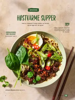 Forhåndsvisning av Coop Mega Høstmat gyldig fra 24/08/2026 | Side: 6 | Produkter: Aubergine, Squash, Supper, Sopp