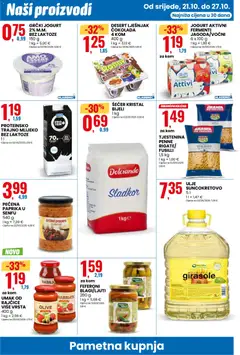 PROTEINSKO TRAJNO MLIJEKO BEZ LAKTOZE, 1 L - Pregled kataloga iz trgovine Eurospin, vrijedi od 21.10.2026 | Stranica: 4