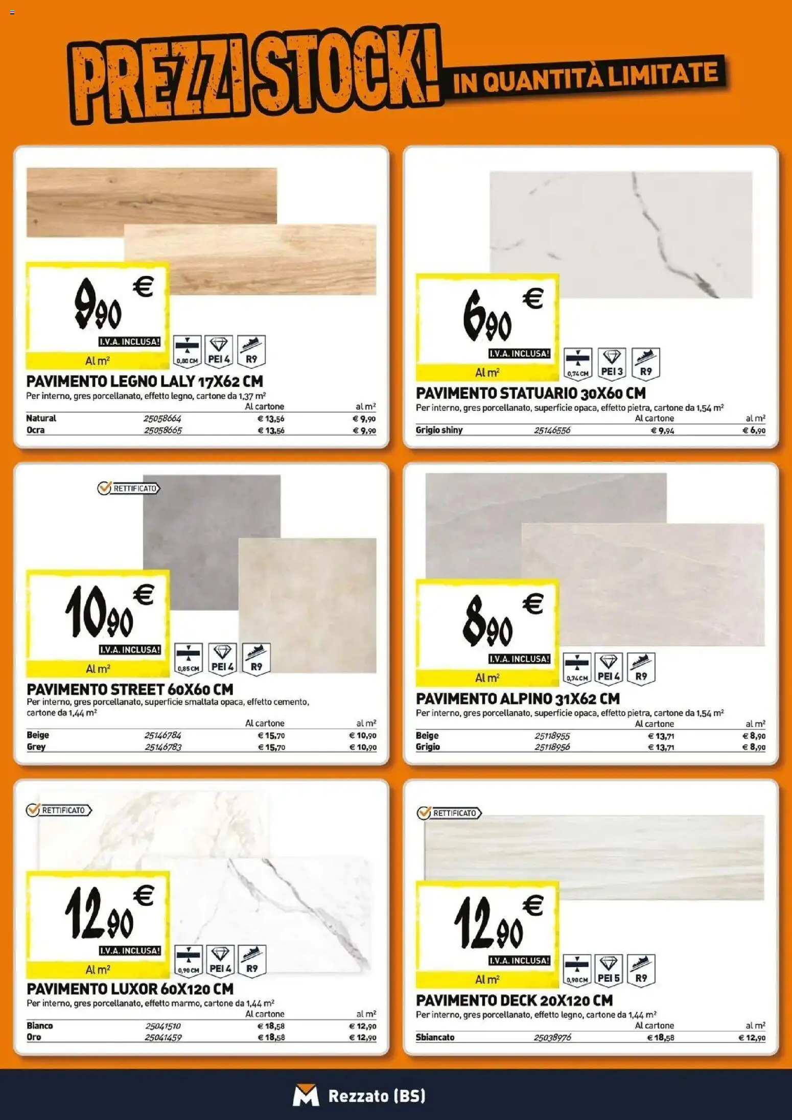 Nuovo TECNOMAT catalogo Rezzato dal 29/10/2026 > offerte anteprima 🛍️ | Pagina: 13 | Prodotti: Pavimento
