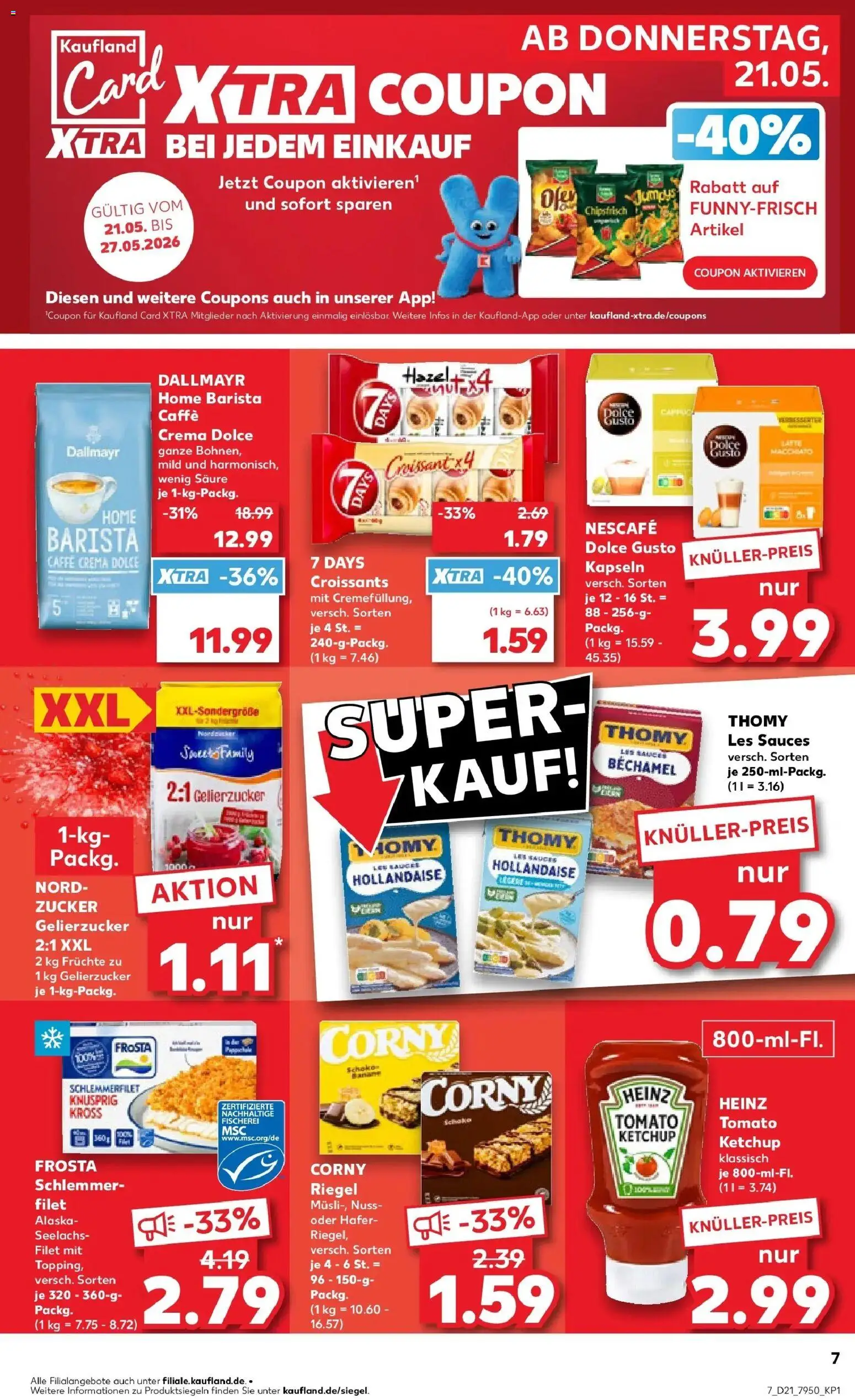 Kaufland Prospekt Oldenburg – gültig ab 18.05.2026 | Seite: 12 | Produkte: Gelierzucker, Thomy les sauces, Dallmayr, Dolce gusto
