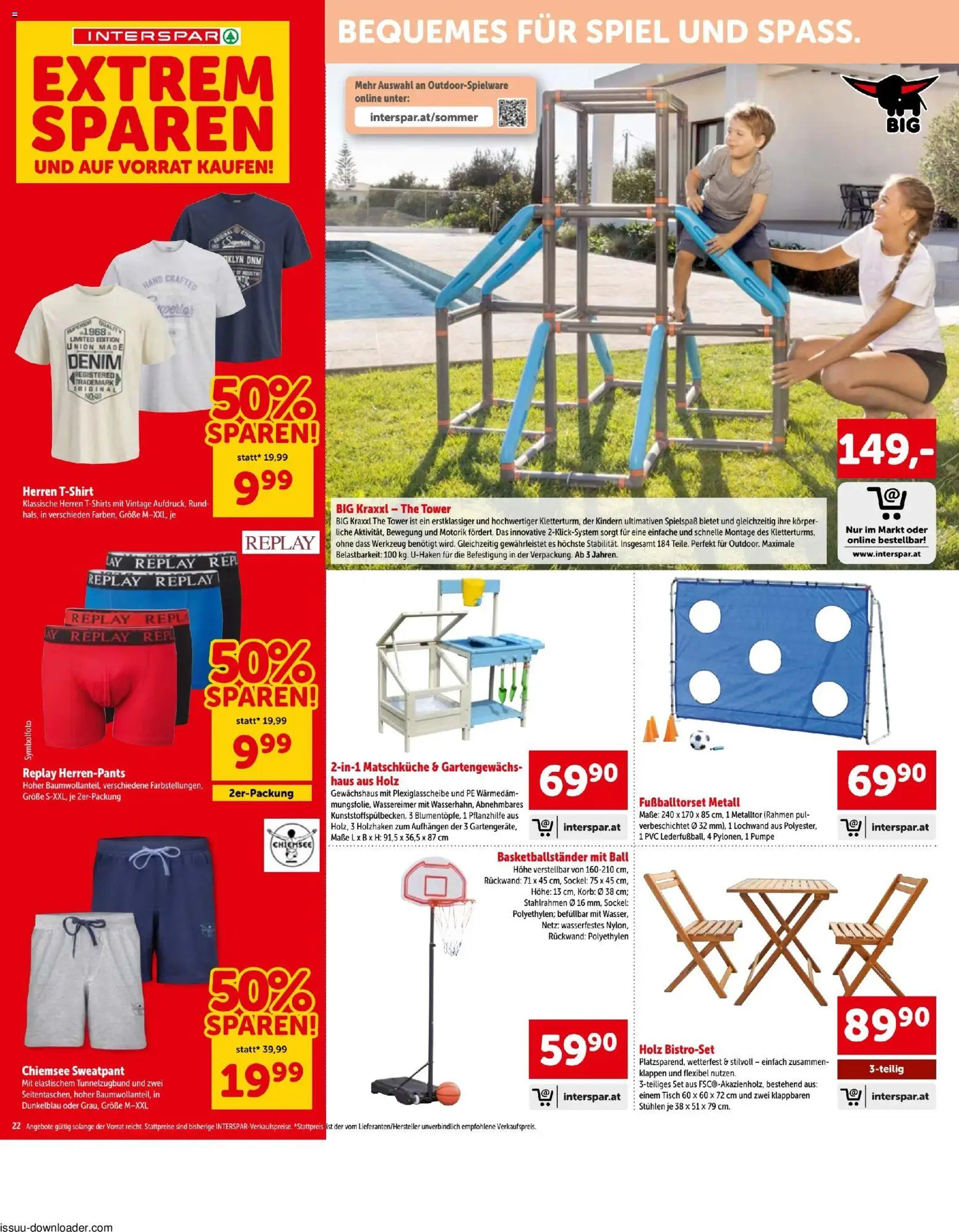 Interspar - Flugblatt gültig ab 07.05.2026 | Seite: 22 | Produkte: Spiel, Tisch, Korb