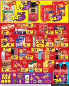 Shoprite specials catalogue – valid from 08.06.2026 | Page: 5 | Products: Beans, Squash, Oil, Biscuits