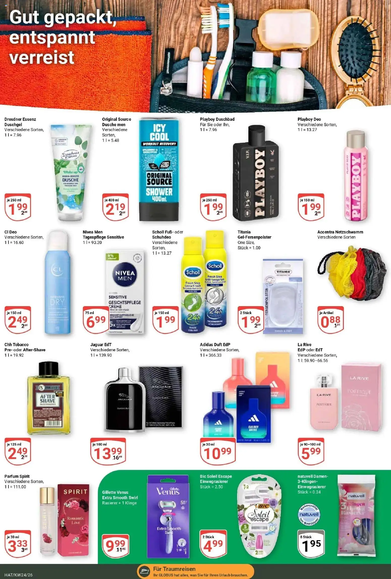 Globus Prospekt Hattersheim – gültig ab 08.06.2026 | Seite: 23 | Produkte: Energy, Dusche, Parfüm, Duft