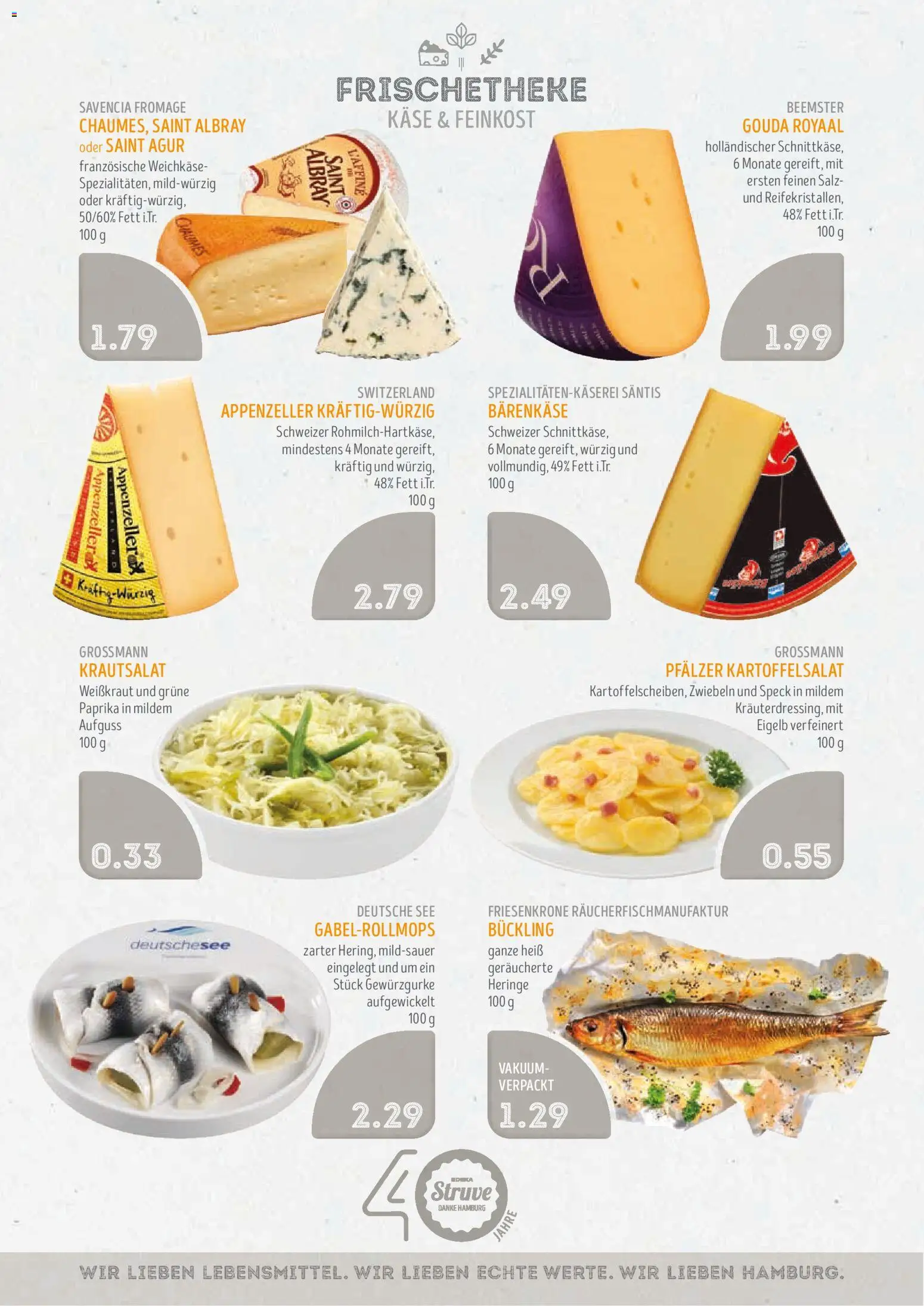 Edeka Struve Prospekt – gültig ab 31.08.2026 | Seite: 3 | Produkte: Käse, Zwiebeln, Paprika, Salz