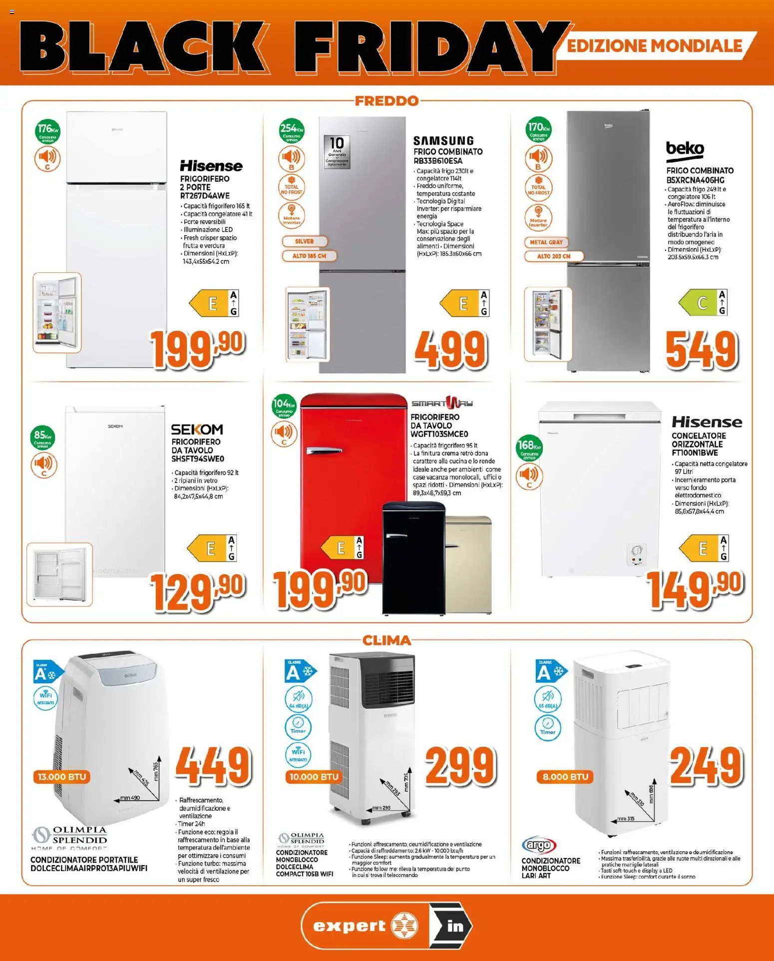 Volantino Ipercoop del 18.06.2026 | Pagina: 7 | Prodotti: Telecomando, Frutta, Congelatore, Samsung