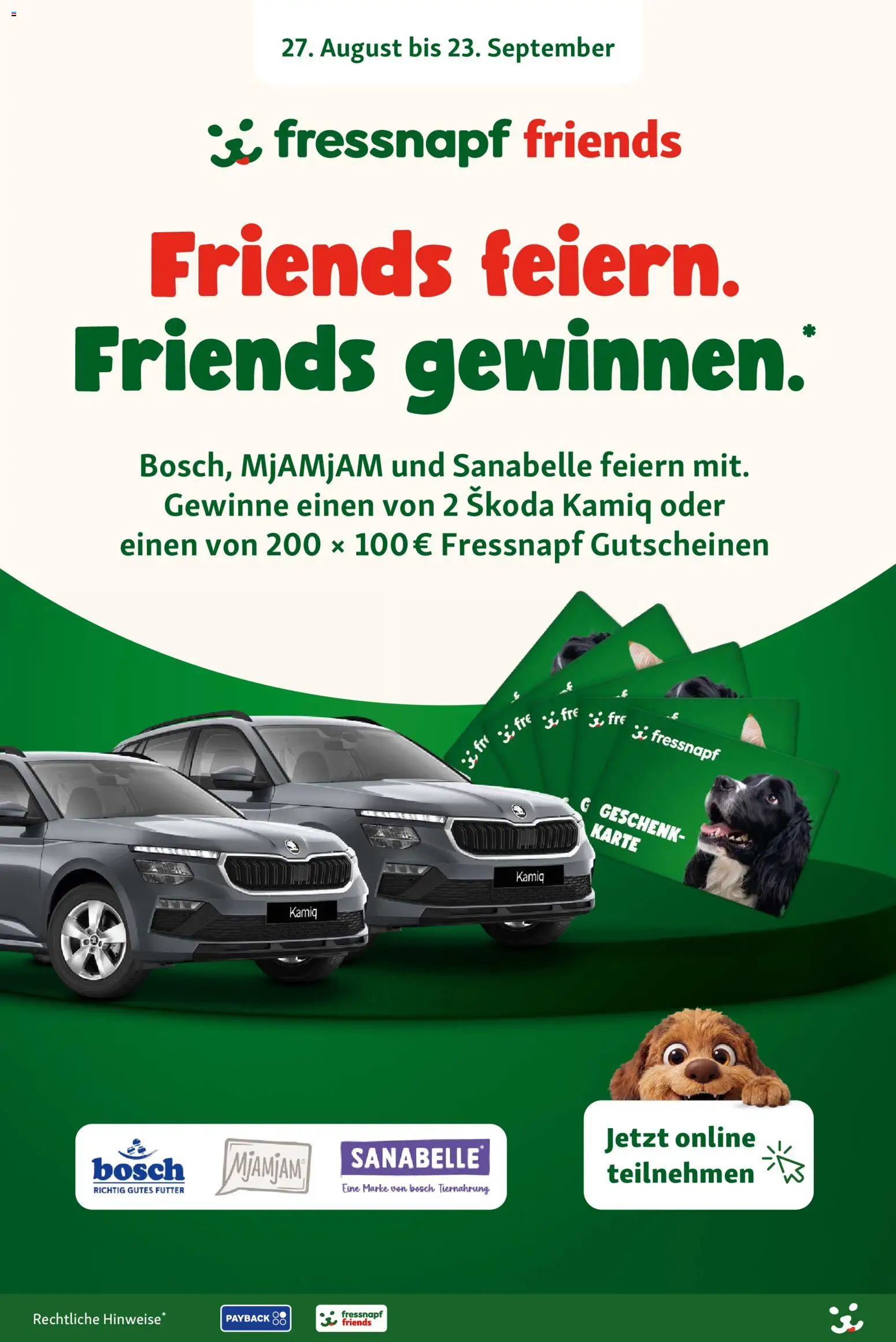 Fressnapf Prospekt – gültig ab 27.08.2026 | Seite: 22 | Produkte: Bosch