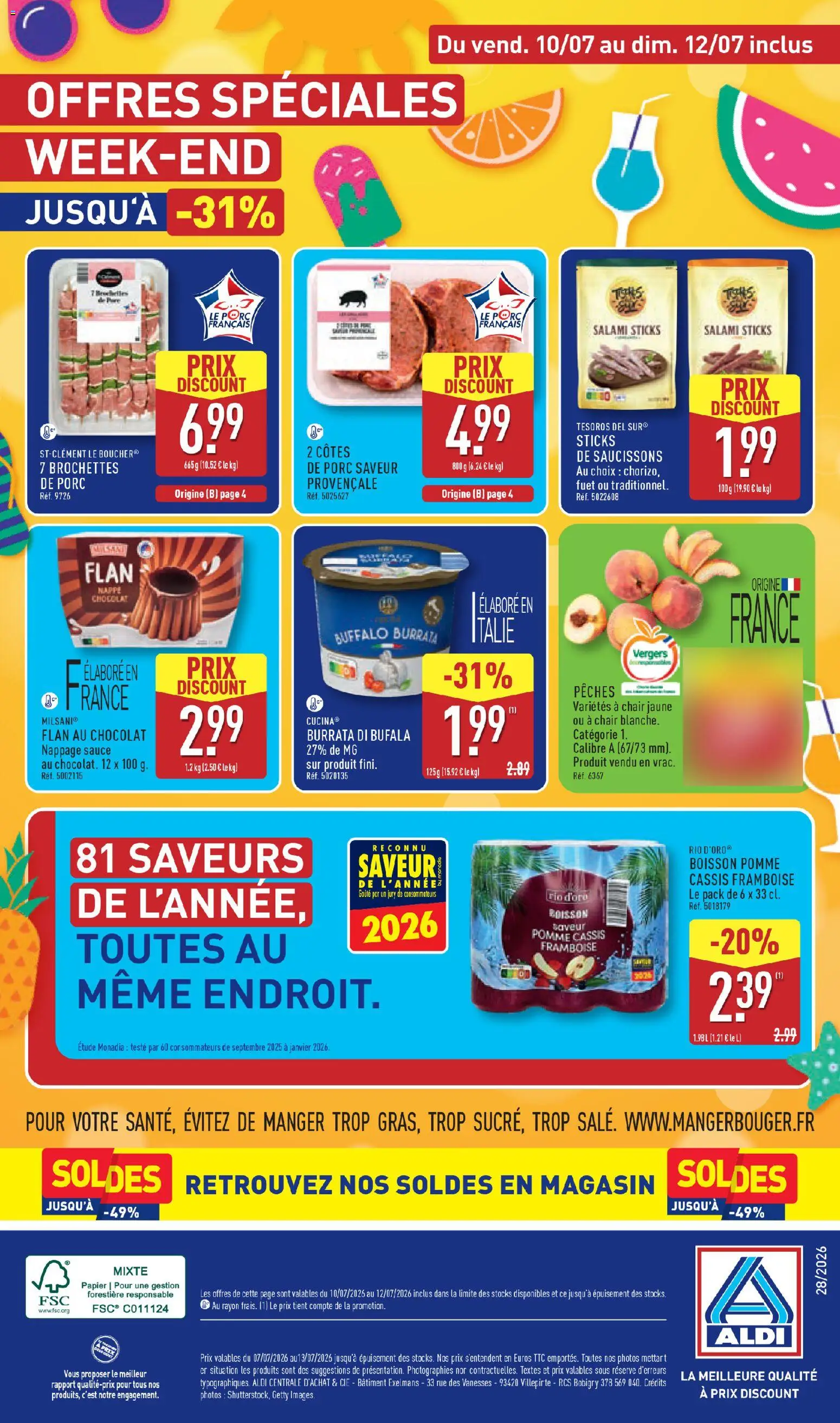 {H1} | Page: 41 | Produits: Cassis, Framboise, Chocolat, Burrata