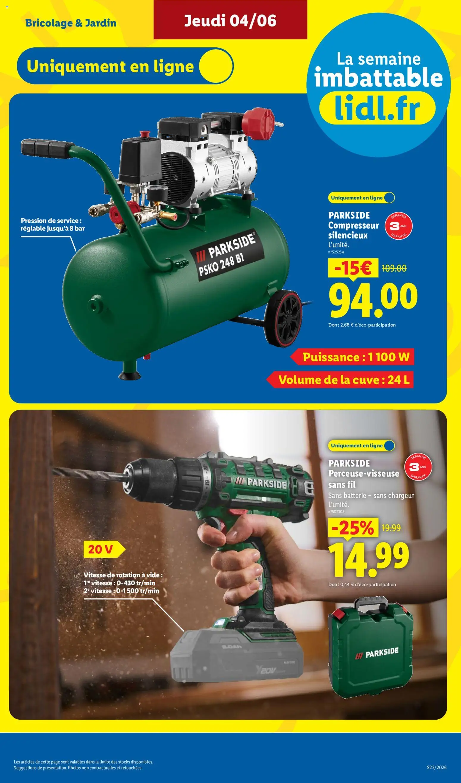 {H1} | Page: 45 | Produits: Compresseur, Batterie