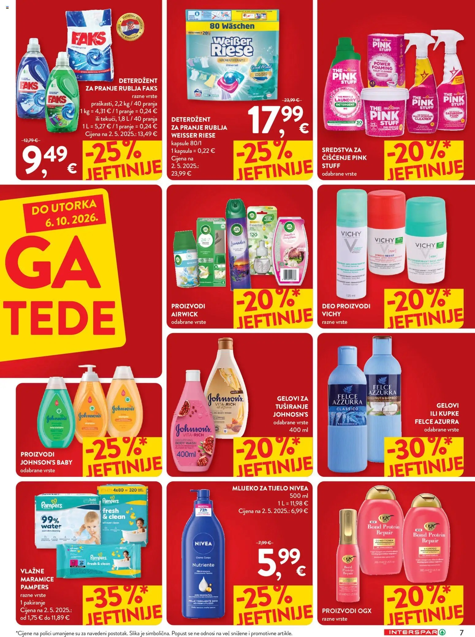 Interspar katalog | vrijedi od 23.09.2026 | Stranica: 7