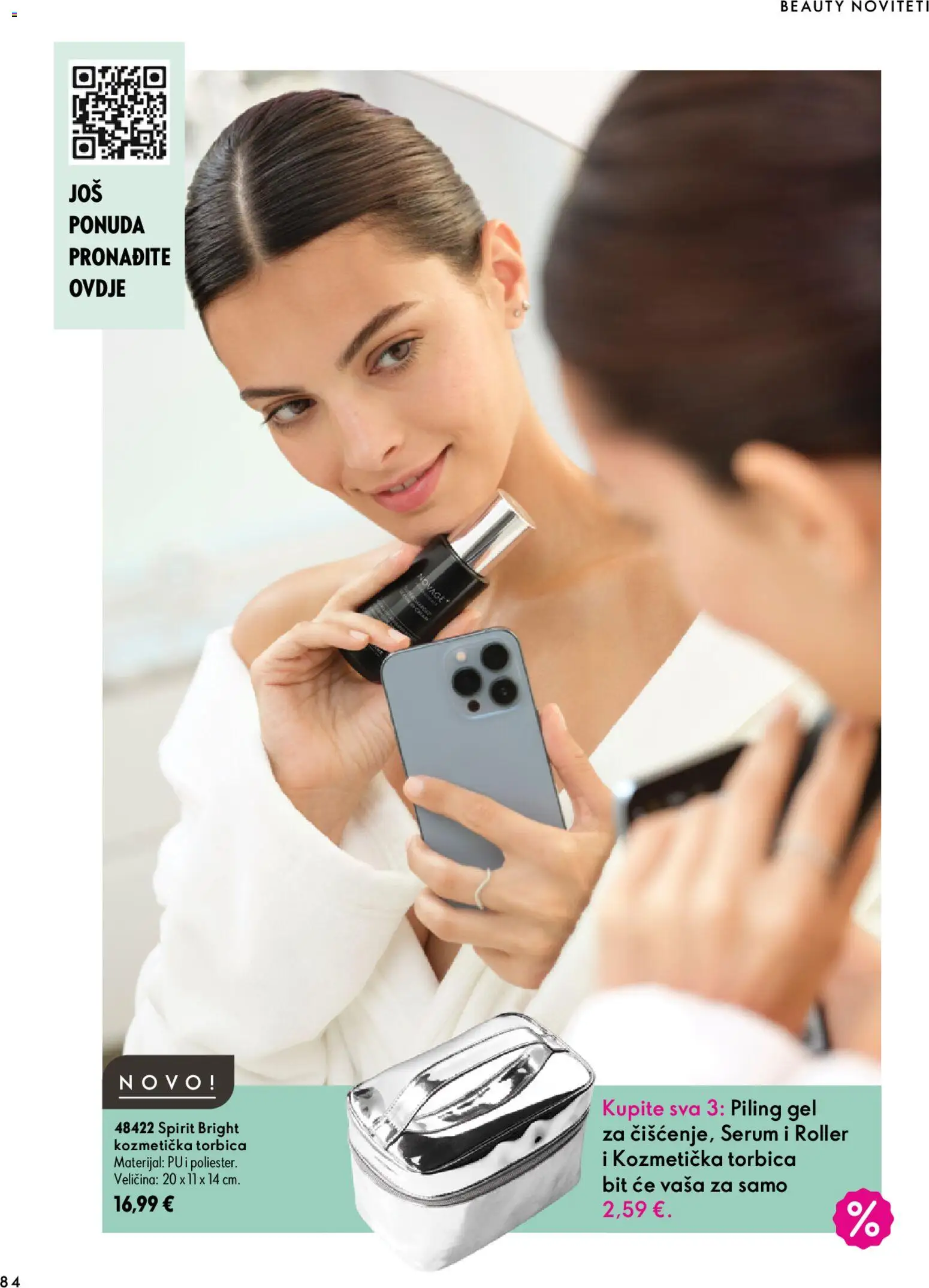 Oriflame katalog | vrijedi od 18.11.2026 | Stranica: 84 | Proizvodi: Piling, Torbica
