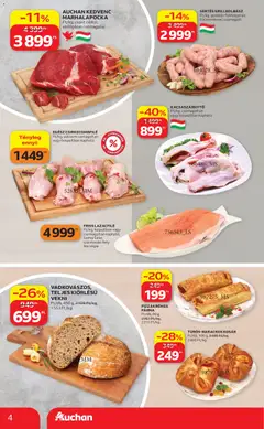 Auchan Szupermarket akciós újság - amely érvényes a következő dátumtól: 2026.07.16. | Oldal: 4