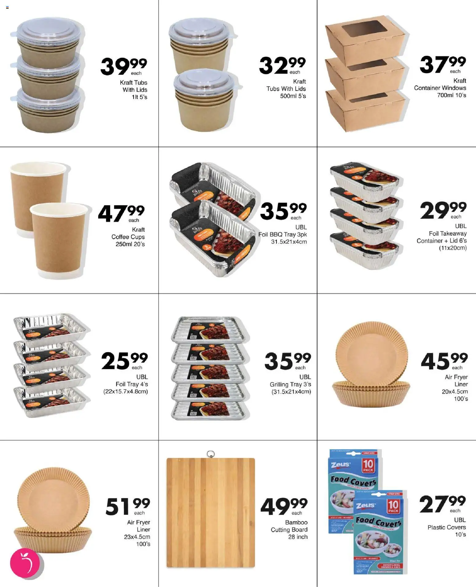 New Save catalogue – valid from 13/08/2026 | Page: 80 | Products: Lids, Fryer, Coffee, Coffee cups