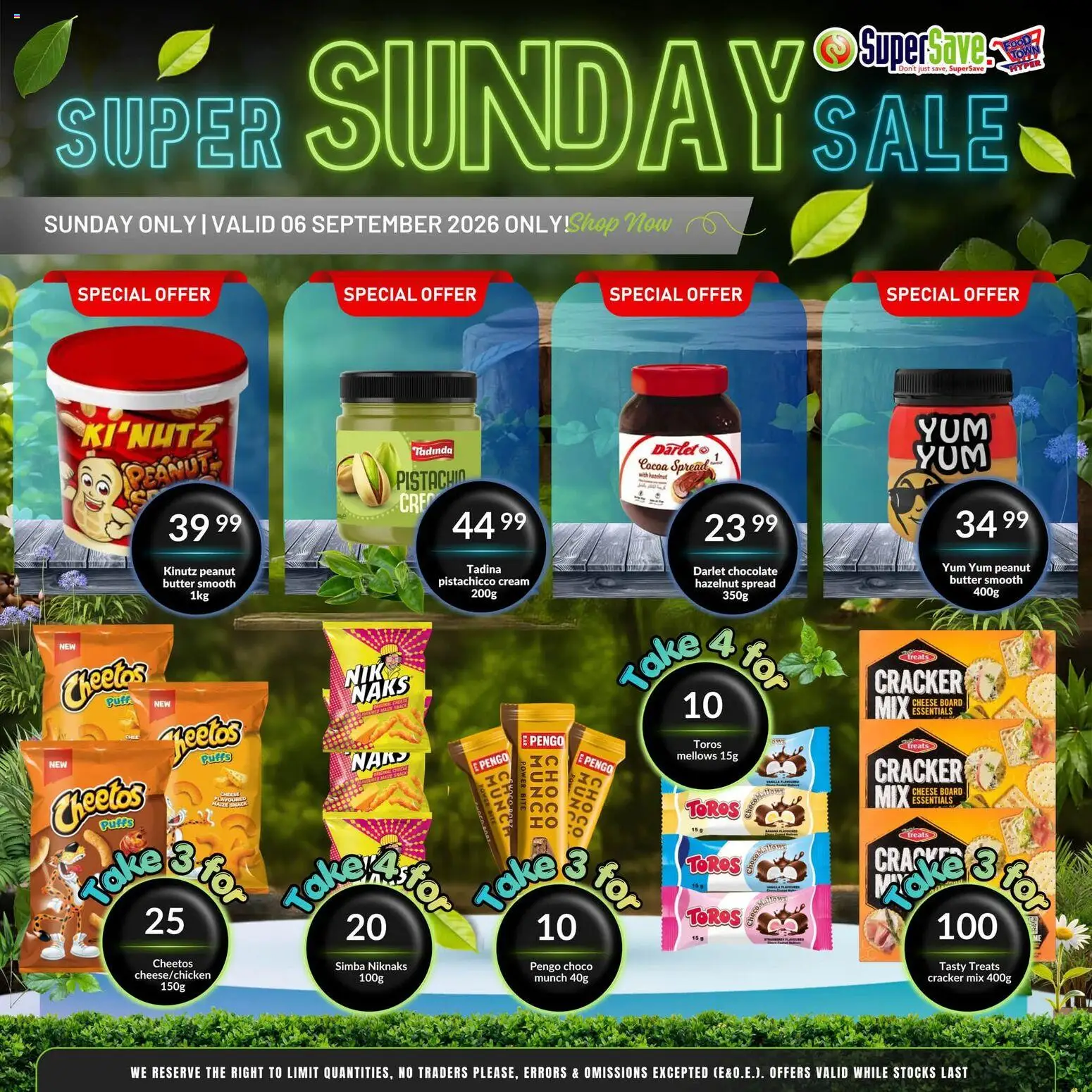 New Super Save catalogue – valid from 06/09/2026 | Page: 5 | Products: Butter, Cheese, Cream, Peanut butter