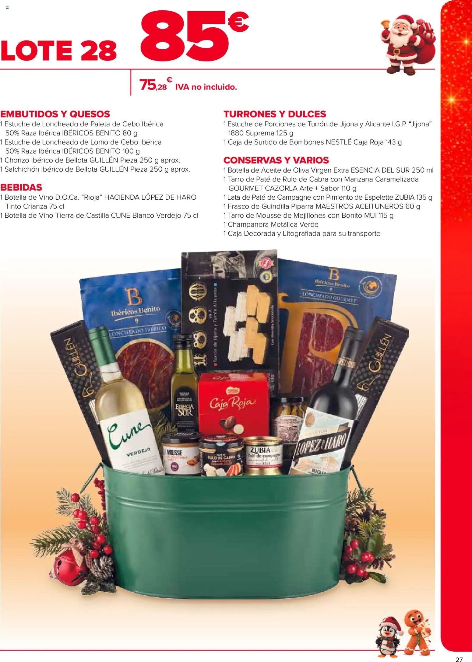 Carrefour Cestas de Navidad │ válido desde el 17/10/2026 | Página: 27
