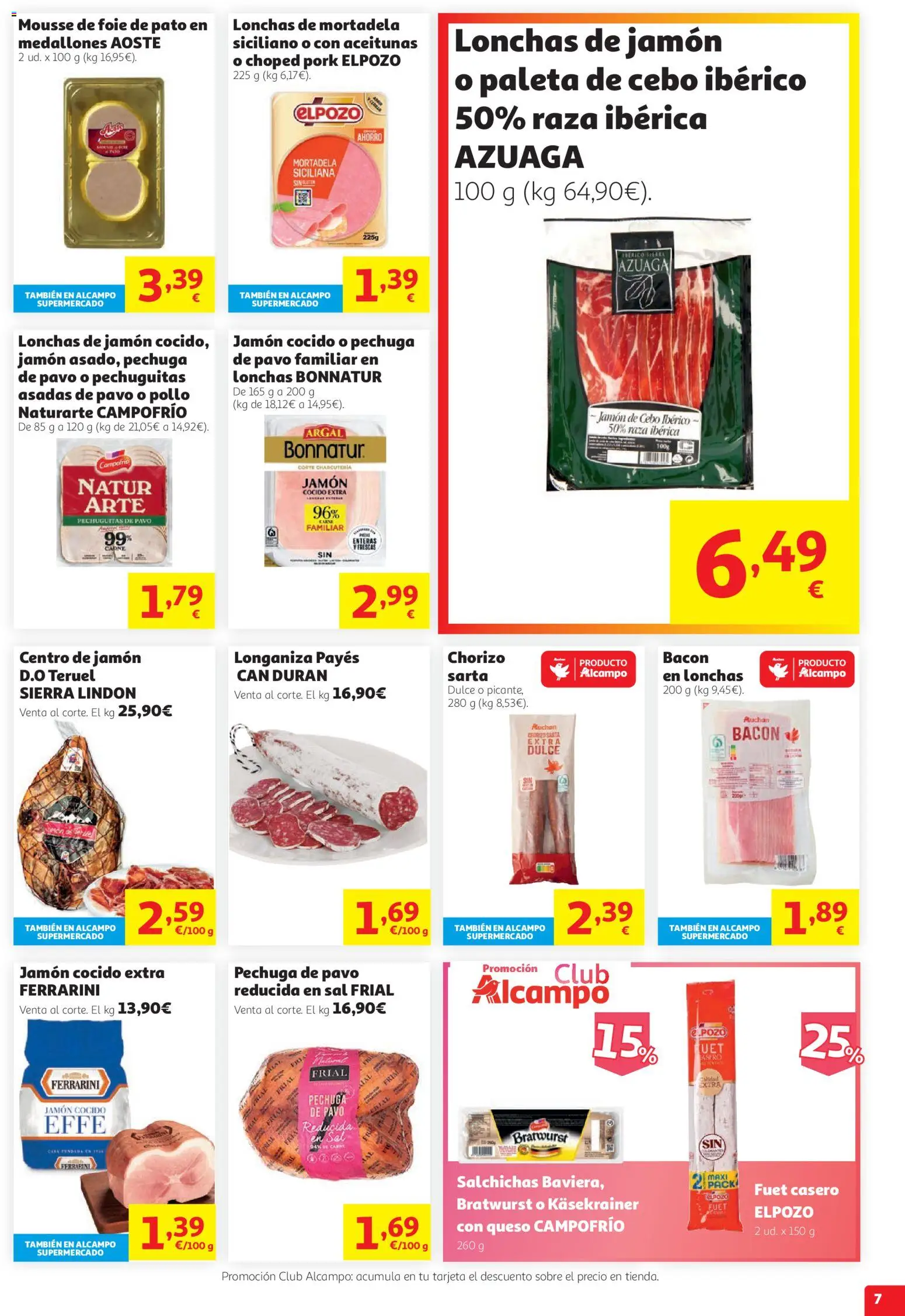 Alcampo HG Unico │ válido desde el 10/09/2026 | Página: 7