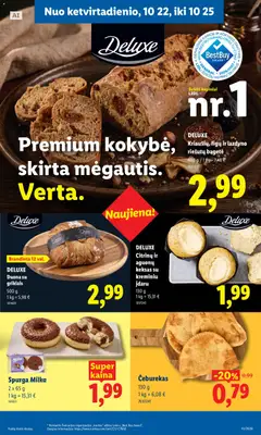 LIDL leidinys galioja nuo 2026.10.19 | Puslapis: 31 | Prekių: Spurga, Duona