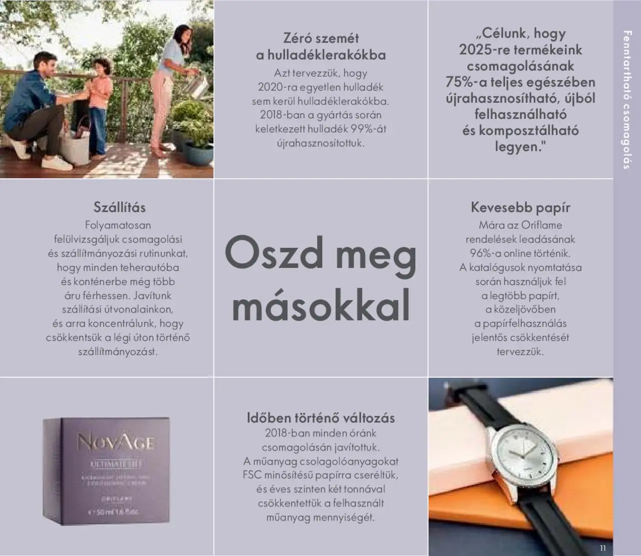 Oriflame akciós ujság - amely érvényes a következő dátumtól: 2020.05.27. | Oldal: 11