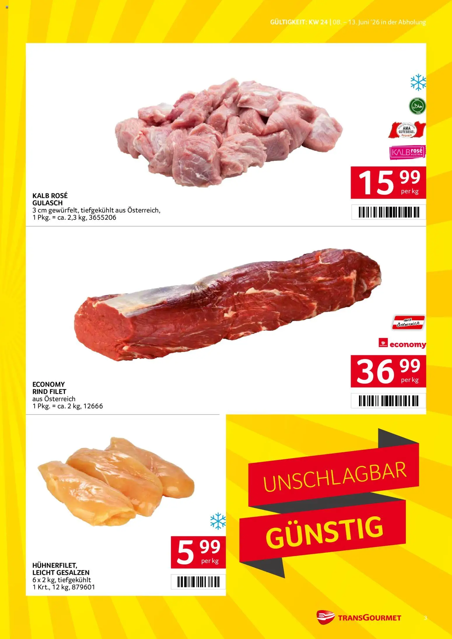 Transgourmet Flugblatt gültig ab 08.06.2026 | Seite: 3