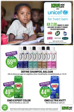 Forhåndsvisning av Kiwi kundeavis gyldig fra 03/08/2026 | Side: 18 | Produkter: Cratiță, Vask, Shampoo, Balsam