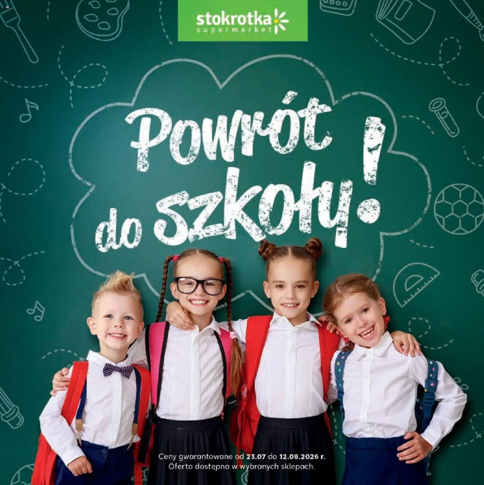 Stokrotka gazetka - Witaj Szkoło (23.07.2026) catalogue cover