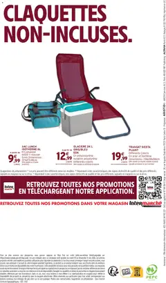 Intermarché - Prévisualisation de TRANSAT SIESTA PLIANT, Différents Coloris En acier et textilène Dimensions: 136x58x94cm valide à partir de 19.05.2026 | Page: 20