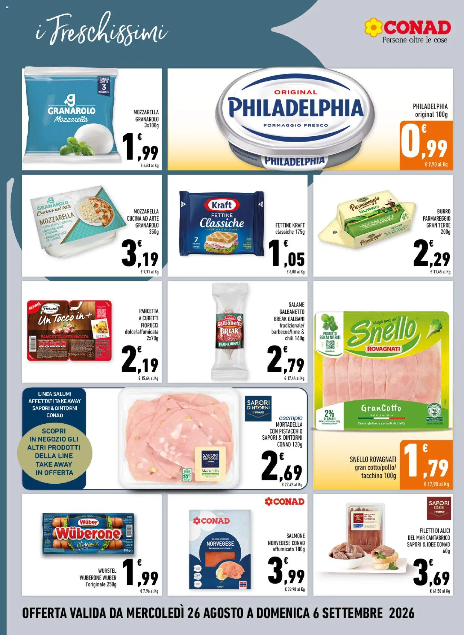 Volantino Conad del 26/08/2026 | Pagina: 10