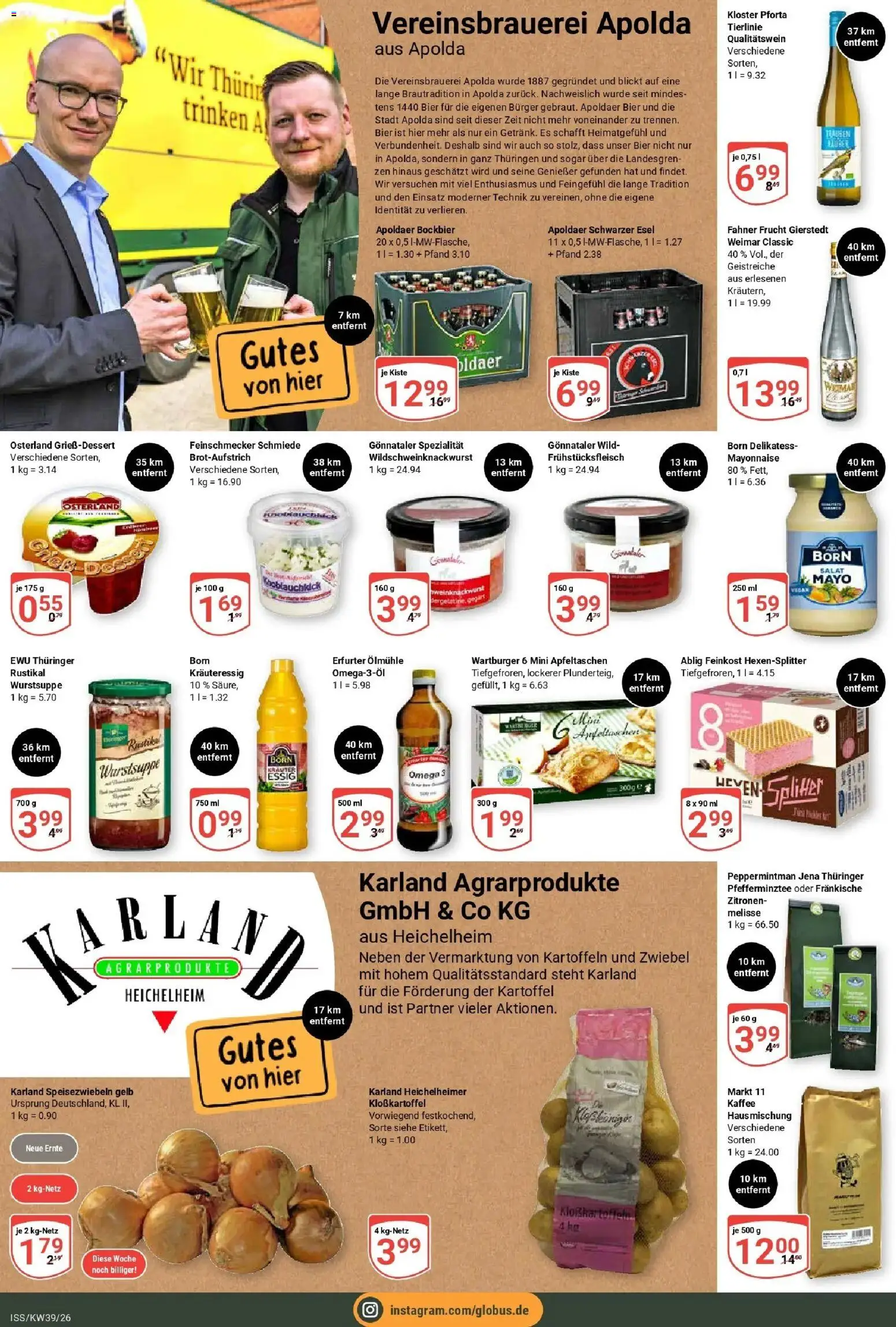 Globus Prospekt Isserstedt (ab 21.09.2026) » Angebote online | Seite: 16 | Produkte: Burger, Mayonnaise, Salat, Zitronen