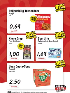 Budget Food folder - Voorbeeld van een folder van Budget Food, geldig van 22.05.2026 | Pagina: 5 | Producten: Tomaat, Pet, Zoethout, Repen