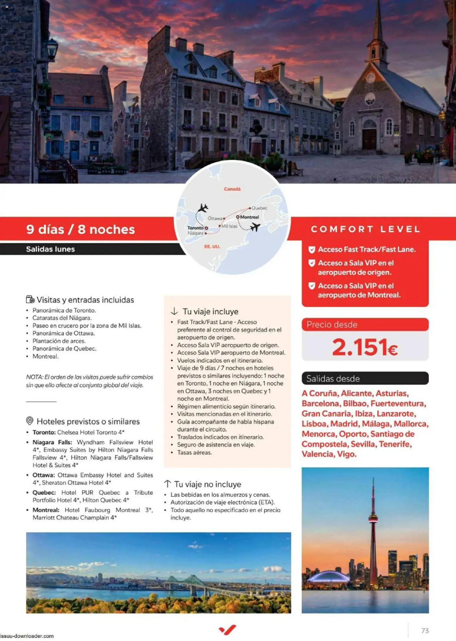 Halcón Viajes Comfort level 2026 │ válido desde el 04.06.2026 | Página: 73